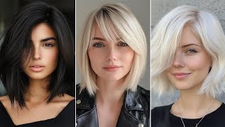 Lob Curly Haircut Hair Transformations Chic Stacked Bob Haircuts haircut Highlighted Bob [upl. by Aissert]