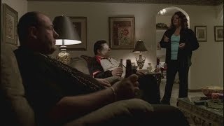 Tony Visits Bobbys House  The Sopranos HD [upl. by Niwrek]