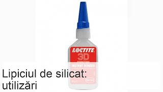 Lipici silicat compoziție formulă proprietăți timp de uscare [upl. by Donna932]