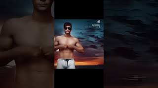 Epic Beach Body Goals 🌊🔥  21 Seconds of Pure Muscle amp Charm [upl. by Bettencourt]