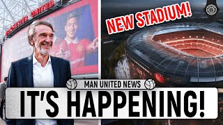 NEW Old Trafford STADIUM Moves A Step Closer  Man United News [upl. by Kuebbing]