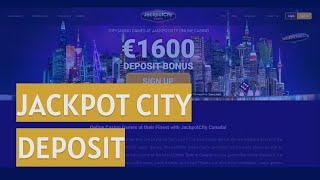 Jackpot City Casino Deposits amp Withdrawals [upl. by Castor]