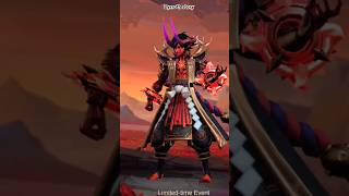 Dyrroth story all skin ✨mobilelegends mlbb mlbbcreatorcamp skin transformation mlb shorts [upl. by Llirrehs467]