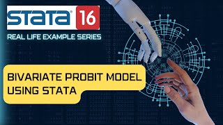 Estimate Bivariate Probit Model Using Stata  Real Life Examples [upl. by Enail612]