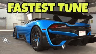 CSR2 SSC Tuatara Striker Fastest Tune amp Shift Pattern [upl. by Norbie]