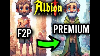 Albion Online Getting PREMIUM With NO Grinding On a NEW Account [upl. by Ethel695]