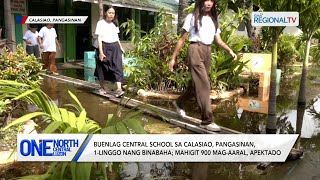 One North Central Luzon Buenlag Central School sa Calasiao Pangasinan 1linggo nang binabaha [upl. by Dawaj862]