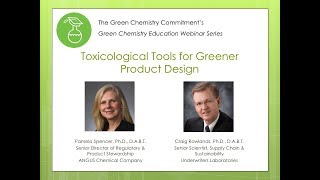 Toxicological Tools for Greener Product Design [upl. by Shaylyn]