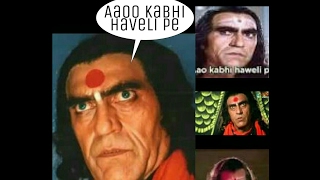 Best Of Haveli pe aa jaana amp When you return from haveli  Amrish Puri [upl. by Reace]