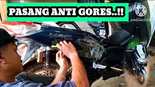 PASANG ANTI GORES DI MOTOR NMAX TukangVariasi [upl. by Atneciv]