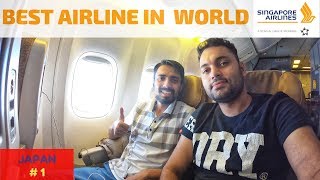 Delhi to Singapore  Singapore Airlines  Worlds BEST Airline  Immigration Questions [upl. by Magbie]