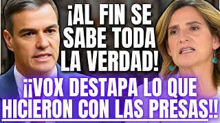 💥VOX DESTRUYE a SÁNCHEZ y RIBERA💥 ¡REVELAN TODA la VERDAD sobre su ABANDONO en la DANA de VALENCIA [upl. by Anilatac]