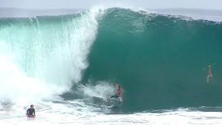 HEAVY Wipeouts at The WEDGE  Best of 2018 [upl. by Liahcim348]