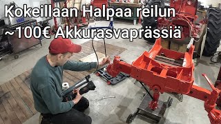 Vevorin Akkurasvaprässi halvalla [upl. by Casavant]