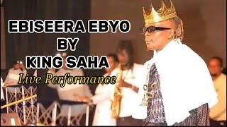 EBISEERA EBYO BY KING SAHA LIVE PERFORMANCE AT EBISEERA EBYO CONCERT AT AFRICANA HOTEL 2023 [upl. by Watson]