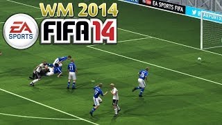 Deutschland gegen Brasilien ► FIFA Weltmeisterschaft 2014 ★ FIFA 14 Lets Play [upl. by Elsilrac]