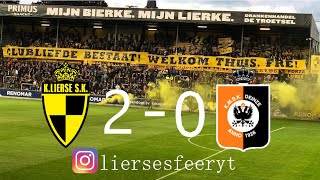 Sfeer Lierse K 20 Deinze Tijdens de match [upl. by Olegnaed]