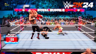 Can Roman Reigns win Royal Rumble match  WWE 2K24  PS5 60FPS 4K [upl. by Benji518]