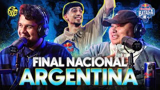 NUNCA PENSÉ VER ESTO CON MIS PROPIOS OJOS  REACCIONAMOS EN VIVO a la FINAL NACIONAL de ARGENTINA [upl. by Charlena]