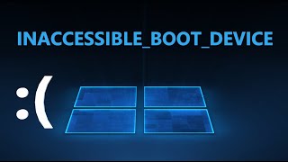 Ошибка INACCESSIBLEBOOTDEVICE при загрузке Windows 1110 [upl. by Geraud944]