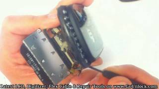 HP Veer 4G ATampT Screen DisassembleTake ApartRepair Video Guide [upl. by Kcirtapnhoj680]