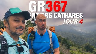 GR 367  LES SENTIERS CATHARES  JOUR 4  Enfin cest joli [upl. by Allerym]