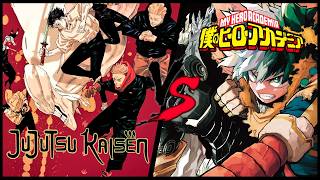 Las peleas de My Hero Academia y Jujutsu Kaisen [upl. by Fabi]