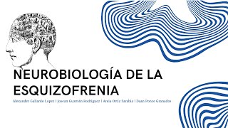 Neurobiología de la Esquizofrenia [upl. by Tail258]