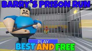 FREE Barrys Prison Run UNCOPYLOCKED Obby  BEST [upl. by Roderica]