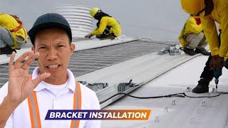 How To Install KlipLok680 Bracket  Caspar Roofing Channel [upl. by Aneda480]