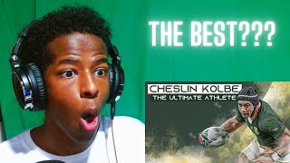 The Ultimate Athlete  Cheslin Kolbe Reaction [upl. by Atilehs]