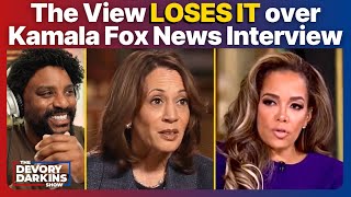 The View LOSES IT over Kamalas FOX NEWS Interview [upl. by Katharine692]