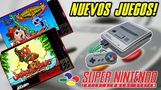 NUEVOS JUEGOS PARA TU SUPER NINTENDO Justice Beaver y Sidney Hunter SNES [upl. by Anirtal]