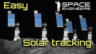 Solar Power Up New SunTracking Functionality in Space Engineers [upl. by Amandy446]