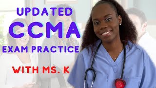 CCMA Exam Practice Part 9  Study Guide for upcoming January 2024 CCMA EXAM [upl. by Coney377]