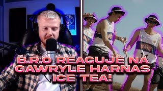 BRO reaguje na GAWRYLE  HARNAŚ ICE TEA [upl. by Walston]