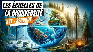 Les échelles de la biodiversité  SVT seconde [upl. by Candice]