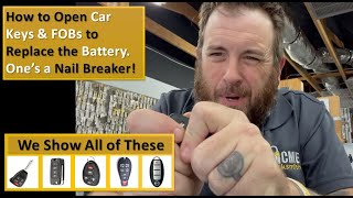 How to Replace Car Key Car FOB and Car Remote Batteries [upl. by Enihpled]