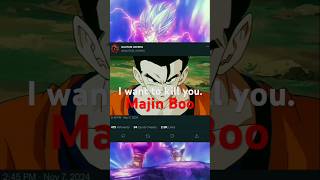 No I want to kill you💀 gohan majinbuu dragonballz [upl. by Caye]