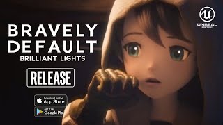 BRAVELY DEFAULT BRILLIANT LIGHTS Gameplay First Look [upl. by Nedearb]