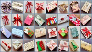 62 Stunning Gift Wrapping Ideas  DIY Christmas Gift Packing  Creative Gift Wraps giftwrap [upl. by Jeffie478]