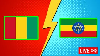 Guinea vs Ethiopia Live  2024 Africa Cup of Nations  Qualification Full Game [upl. by Akenehs]