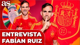 FABIÁN RUIZ entrevista completa SELECCIÓN EUROCOPA 2024 LUIS ENRIQUE CONFIANZA [upl. by Sheeran639]