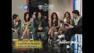 2009 RBD en ScoolTv en una Entrevista sobre Cd Para Olvidarte De Mi [upl. by Delilah]