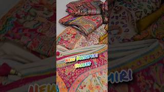 New Kashmiri Sarees video live  730 PM  stay tuned kashmirisaree chitrafashions [upl. by Buddy]