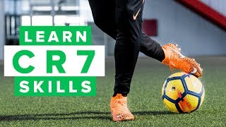 Learn More CR7 football skills  How to dribble like CR7 PT 2 [upl. by Aerol]