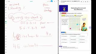 Primary 2 Lesson 6 chapter 4 Estimating the Sum and The Difference [upl. by Fallon]