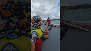 Catamaran Dingy Sailing Tangalooma Moreton Island QLD [upl. by Ayot258]