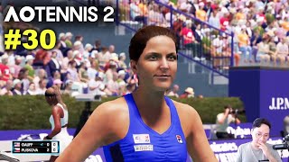 Gauff vs Pliskova  AO TENNIS 2 Simulation Gameplay 30 wCommentary [upl. by Elsinore400]