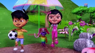 Pani Barsa Cham Cham  पानी बरसा छम छम छम  Balgeet Hindi  Kids Channel India  Hindi Kids Rhymes [upl. by Fry]